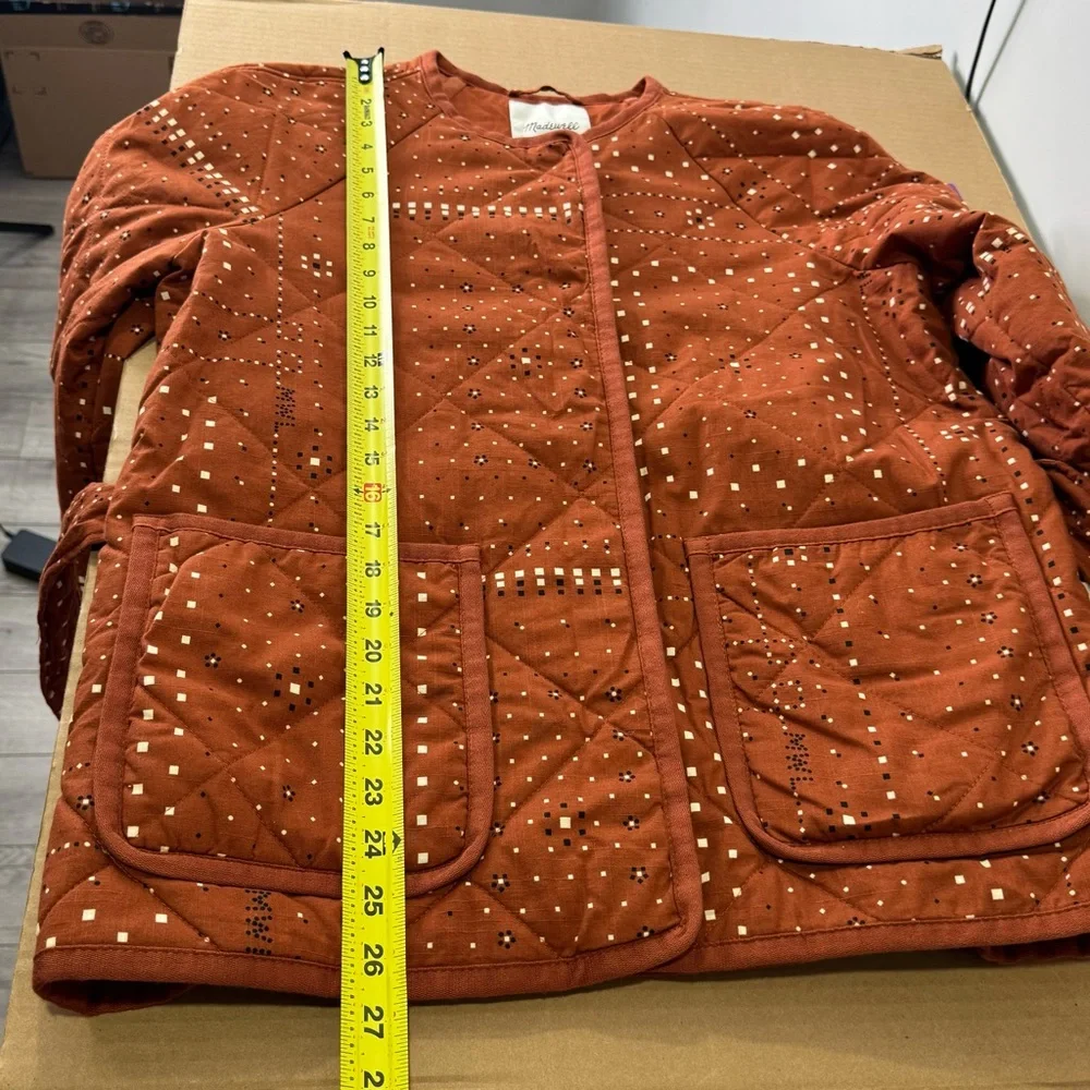 Madewell Bandana Wrap Blazer Jacket - Picture 14 of 15